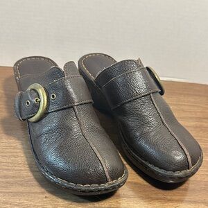 Brown Leather Women's Shoes